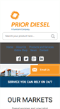 Mobile Screenshot of priordiesel.com